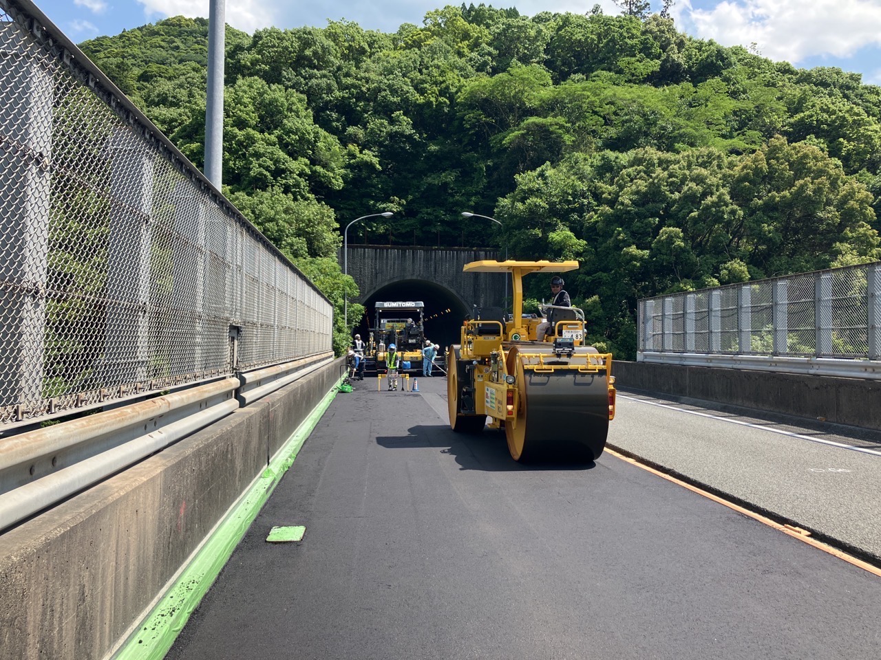 サンユウテックの施工現場